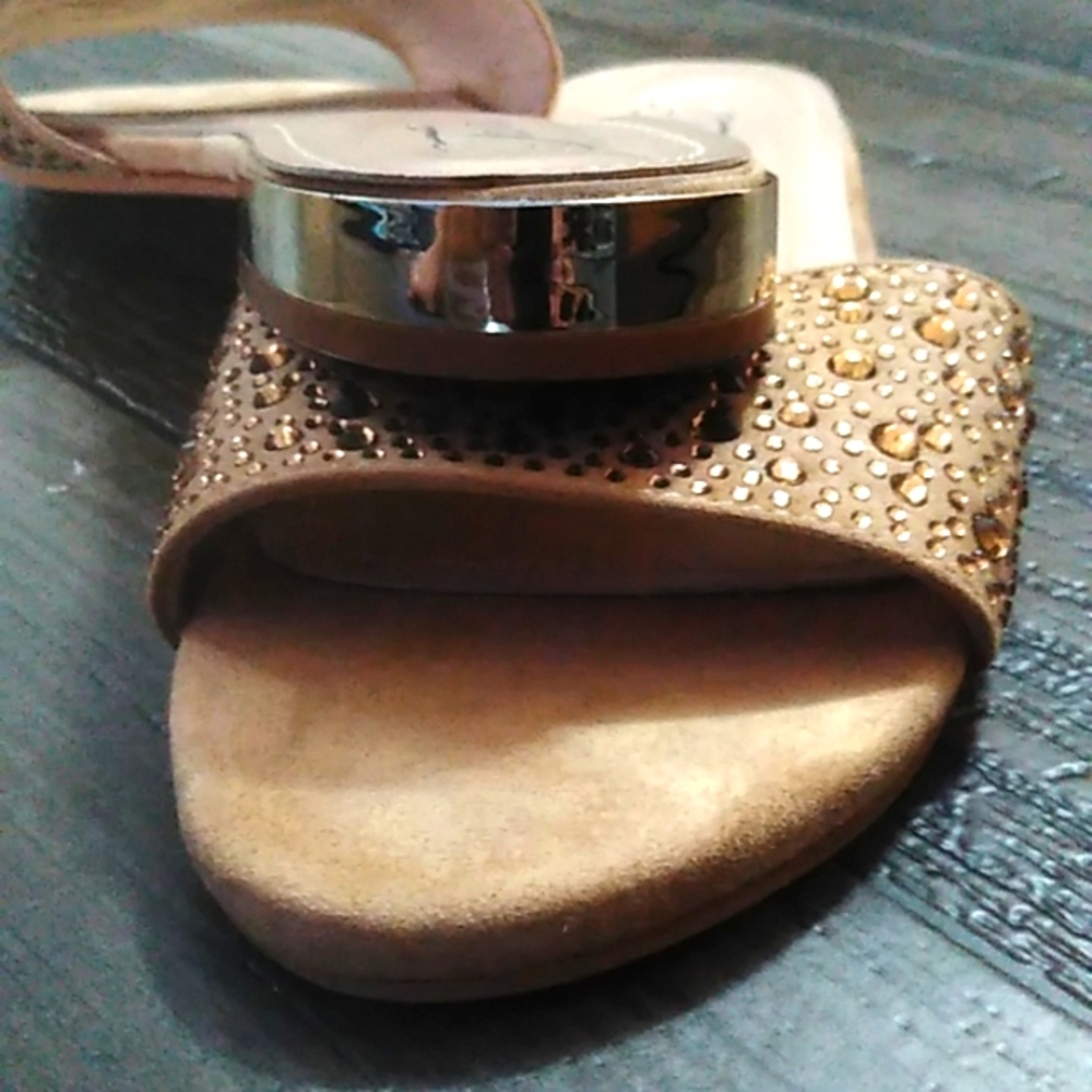 Blingy Slip-on Sandals - Picture 5 of 8